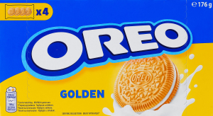 Печенье с начинкой с ванильным вкусом Golden Oreo к/у 4х44г