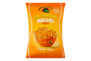 Чипсы кукурузные со вкусом сыра Nacho El Sabor м/у 100г