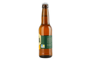 Пиво 0.33л 5.3% светлое нефильтрованное непастеризованное Pilsner Mova бут