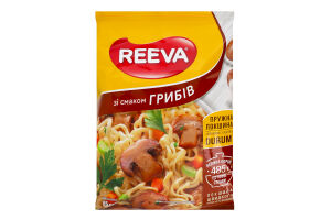 Лапша быстрого приготовления со вкусом грибов Reeva м/у 85г