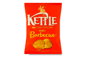 Чипси Kettle зі смаком меду та барбекю