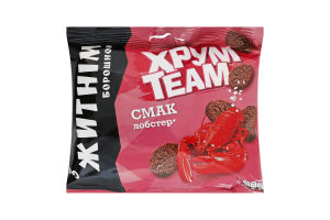 Сухарики з житнім борошном Лобстер ХрумTeam м/у 90г
