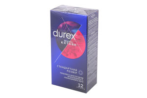 Презервативы латексные рельефные с анестетиком с силиконовой смазкой Dual extase Durex 12шт