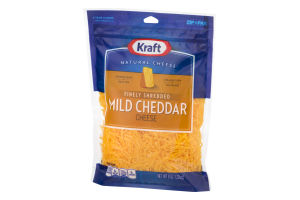 Kraft Natural Cheese Finely Shredded Mild Cheddar