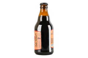 Пиво 0.33л 5.8% темное нефильтрованное неосветленное непастеризованное Sweet stout Saga бут