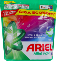 Засіб мийний рідкий синтетичний у капсулах Color Allin1 Pods Ariel 70х18.2г