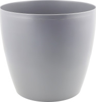 Горщик д/квітів Матільда сірий матовий 20*18см Алеана