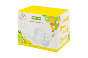 Вкладки одноразові абсорбуючі до бюстгальтера №0025 Baby Team 60шт