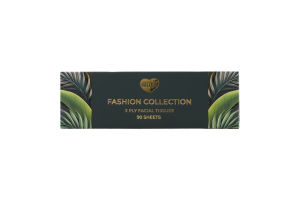 Салфетки косметические 3-х слойные Fashion collection Golden line Ruta 90шт