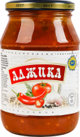 Соус пастеризованный Аджика Бест с/б 470г