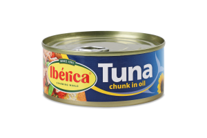 Тунець цілий в олії 150г ж/б з ключем Іберіка