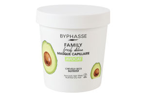 Маска для сухих волос с авокадо Family Fresh Delice Byphasse 250мл