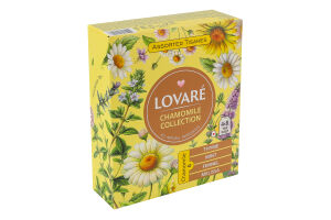 Чай цветочный ассорти Ромашка Chamomile collection Lovare к/у 32х1.3г