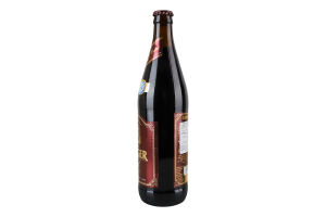 Пиво 0.5л 5.3% темное нефильтрованное солодовое пастеризованное Dunkel Erdinger бут
