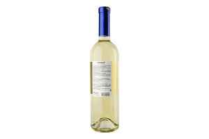 Вино 0.75л 10-13% белое сухое Chardonnay plus бут