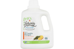Nature's Promise 2X Laundry Detergent Citrus Cedarwood Scent
