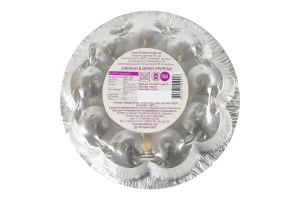 Равлики заморожені великі в мушлях Набір смаків Mon Gout лоток 200г