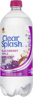 Ahold Clear Splash Flavored Sparkling Water Beverage Blackberry Apple