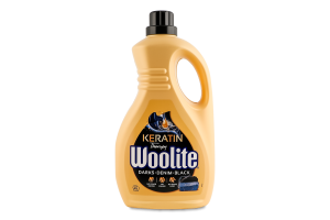 Засіб для прання рідкий для чорних та джинсових тканин з кератином Woolite 2.7л