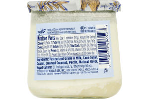 Yoplait Oui French Style Yogurt Coconut