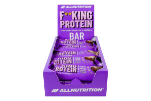 Батончик протеиновый со вкусом сливочного печенья Fitking delicious Allnutrition м/у 55г