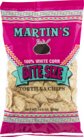 Martin's Bite Size Tortilla Chips White Corn