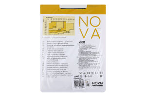 Колготки жіночі Nova Light 20 чорний р.4