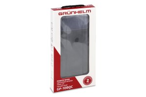 Батарея порт Grunhelm PowBank чор 10000mAh GP10BQC