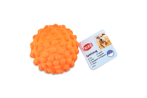 Іграшка д/собак М"яч неон з шипами 7см Тріксі