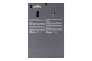 Набор Гель для душа Активное очищение 250мл + Антиперспирант Классический 50мл Deep refreshment Nivea Men 2шт