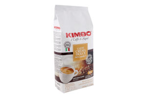 Кава смажена в зернах Crema Dolce Kimbo м/у 1кг