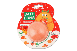Бомбочка д/ванни Mandarin з передбаченням 200г Tink kids