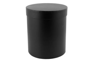 Коробка подарункова чорна кругла 15*18см НК-86 Екстрафікс
