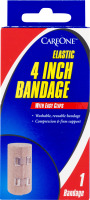 CareOne Elastic 4 Inch Bandage With Easy Clips