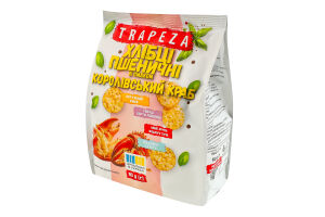 Мини-хлебцы пшеничные Королевский краб Trapeza м/у 90г