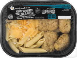 Ahold Chicken Fritters with Mac & Cheese