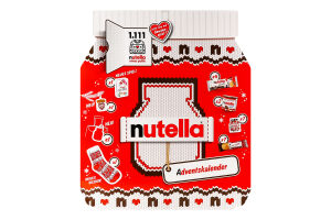 Адвент-календар Nutella з шок-горіх паст асорт МД*