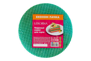 Коржи вафельные для торта Радуга Lekorna м/у 140г