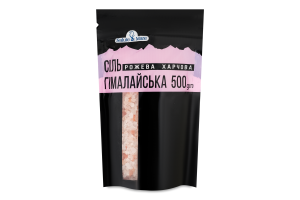 Сіль гімалайська харчова рожева помел №3 Salute di Mare д/п 500г