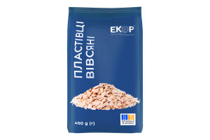 Хлопья овсяные Екор м/у 400г