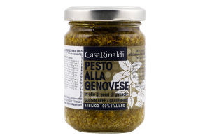 Крем-паста в соняшниковій олії Pesto Alla Genovese Casa Rinaldi с/б 130г