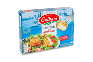 Полуфабрикат для запекания в панировке Кроканте с сыром Моцарелла Galbani к/у 6х25г