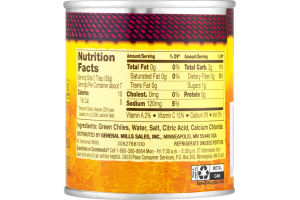 Old El Paso Chopped Green Chiles Mild