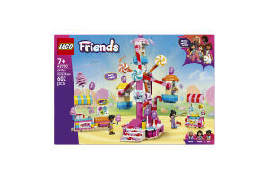 Конструктор для детей от 7лет №42700 Candy&Cupcake ferris wheel Friends Lego 602эл