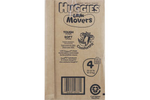 Huggies Little Movers Diapers Size 4 - 152 CT