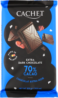 CACHET ШОКОЛАД ЧОРНИЙ 70% 300Г