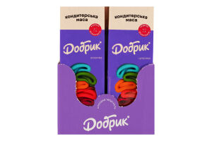 Масса кондитерская сахарная белая Добрик к/у 100г