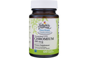 Nature's Promise 200mcg Chromium - 60 CT