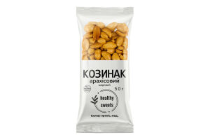 Козинак медовый Арахисовый Healthy Sweets м/у 50г