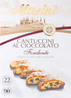 Печиво класичне тосканське мигдальне з шоколадною крихтою Cantuccini al Cioccolato Masini к/у 200г